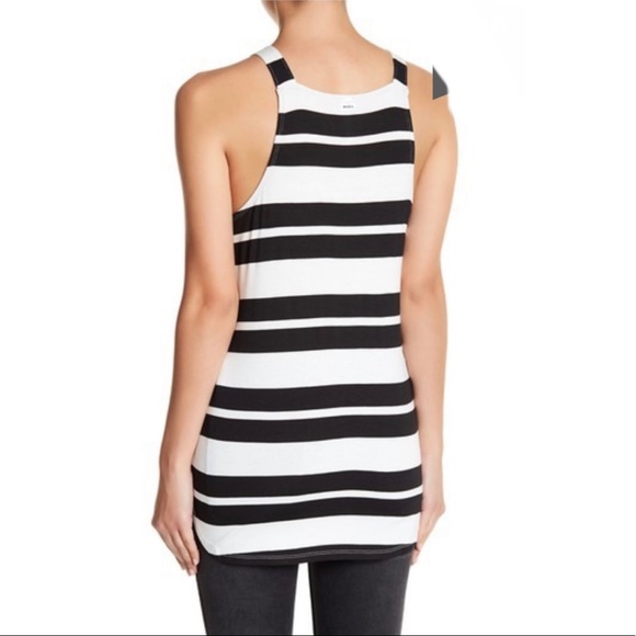 RVCA B&W Striped Tank - Picture 2 of 8